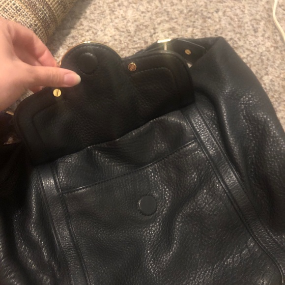 Tory Burch black leather bag - Picture 3 of 10